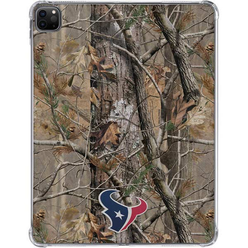 NFL Houston Texans Realtree AP Camo iPad Pro 11in (2024) Clear Case