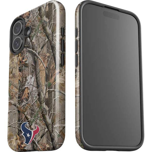 NFL Houston Texans Realtree AP Camo iPhone 16 Plus Impact Case