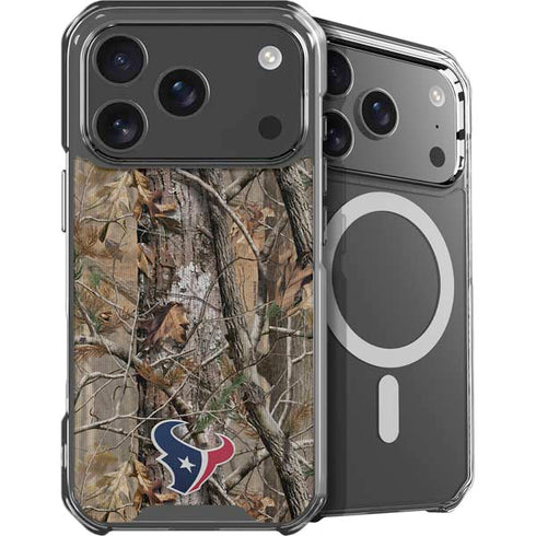 NFL Houston Texans Realtree AP Camo iPhone 18 Pro MagSafe Case