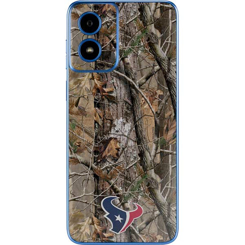 NFL Houston Texans Realtree AP Camo Moto G Play 4G (2024) Skin