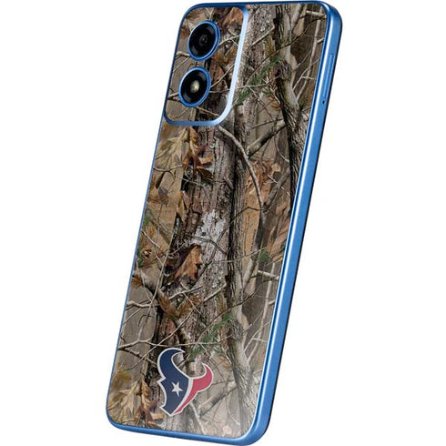 NFL Houston Texans Realtree AP Camo Moto G Play 4G (2024) Skin