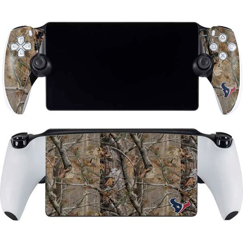 NFL Houston Texans Realtree AP Camo PlayStation Portal Remote Player Skin