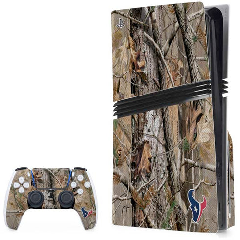 NFL Houston Texans Realtree AP Camo PlayStation PS5 Skins