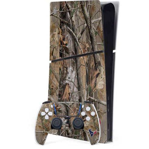 NFL Houston Texans Realtree AP Camo PlayStation PS5 Skins