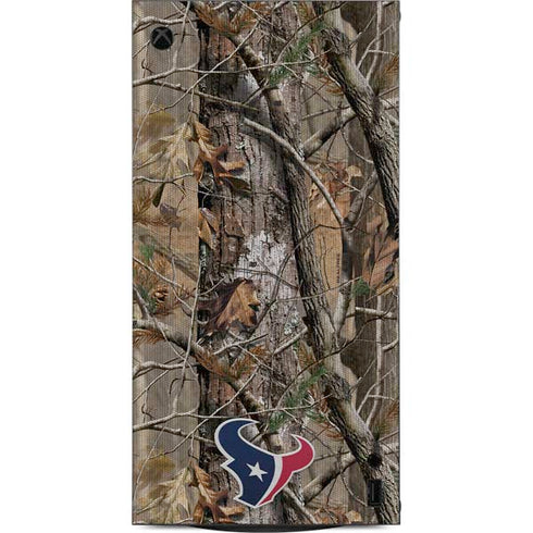 NFL Houston Texans Realtree AP Camo XBox Series X Digital Edition Console Skin