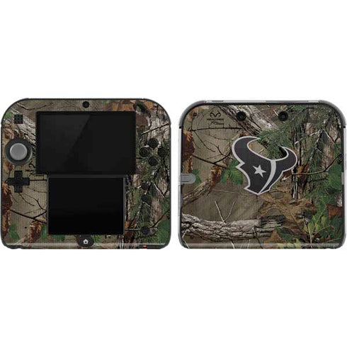 NFL Houston Texans Realtree Xtra Green Camo Nintendo Skins