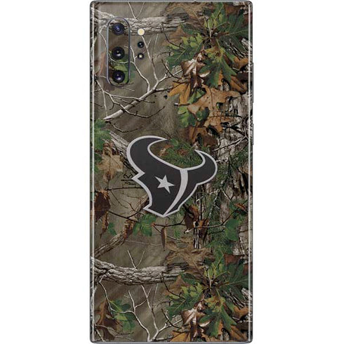 NFL Houston Texans Realtree Xtra Green Camo Galaxy Note 10 Plus Skin