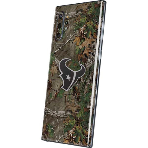 NFL Houston Texans Realtree Xtra Green Camo Galaxy Note 10 Plus Skin