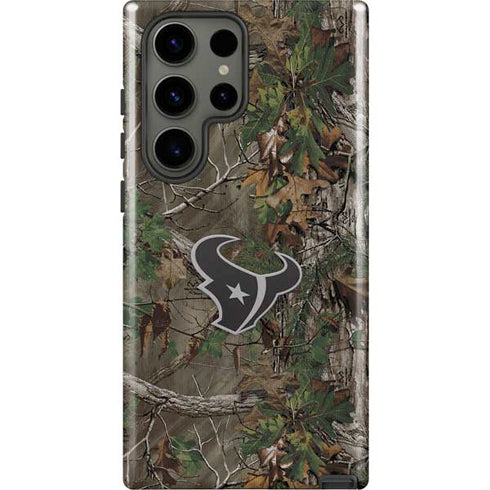 NFL Houston Texans Realtree Xtra Green Camo Galaxy S23 Ultra Pro Case