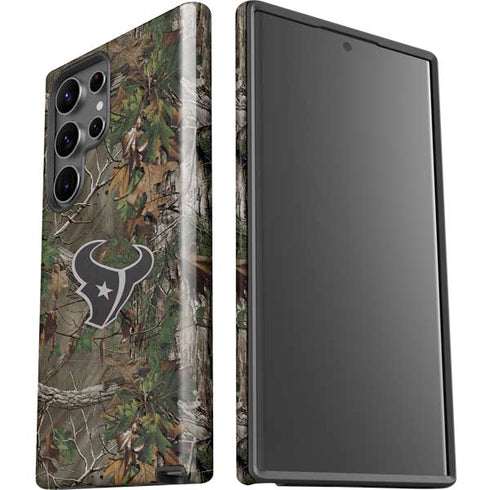 NFL Houston Texans Realtree Xtra Green Camo Galaxy S23 Ultra Pro Case