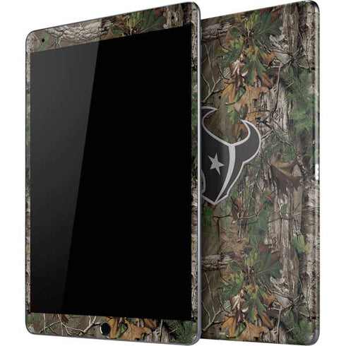 NFL Houston Texans Realtree Xtra Green Camo iPad Skins