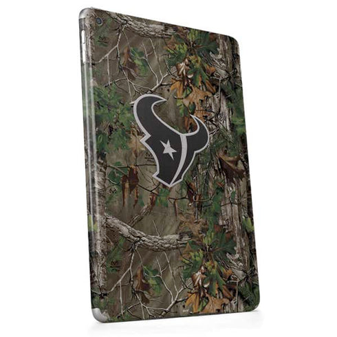 NFL Houston Texans Realtree Xtra Green Camo Apple iPad Skin