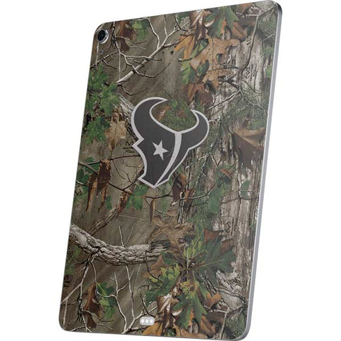 NFL Houston Texans Realtree Xtra Green Camo Apple iPad Air Skin