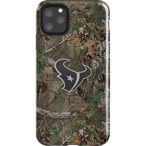 NFL Houston Texans Realtree Xtra Green Camo iPhone Cases