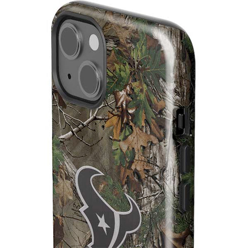 NFL Houston Texans Realtree Xtra Green Camo iPhone 15 Impact Case