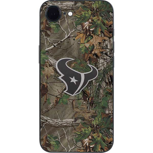 NFL Houston Texans Realtree Xtra Green Camo iPhone 16e Skin