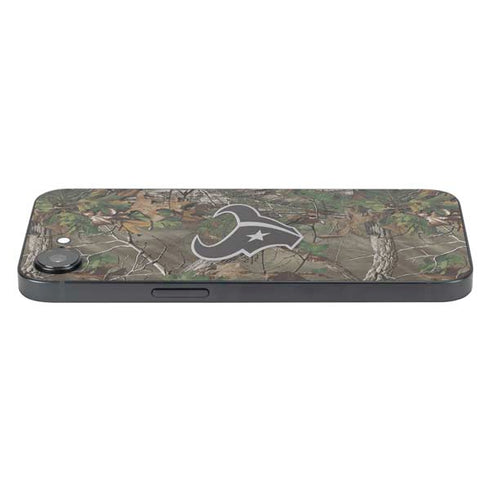 NFL Houston Texans Realtree Xtra Green Camo iPhone 16e Skin