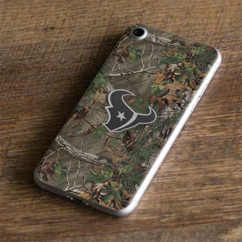 NFL Houston Texans Realtree Xtra Green Camo iPhone 8 Skin