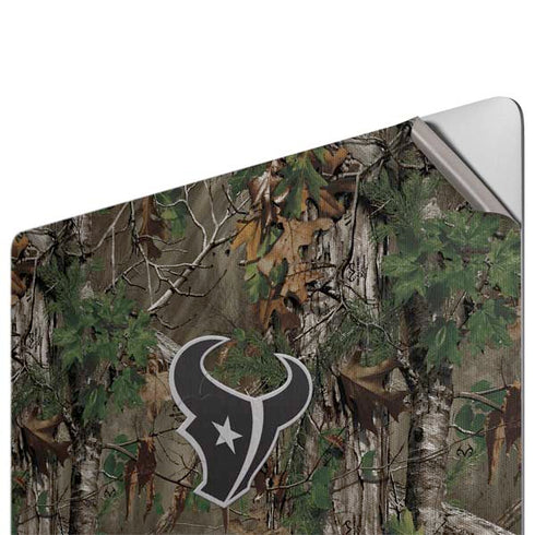 NFL Houston Texans Realtree Xtra Green Camo Apple MacBook Pro 16-inch Skin