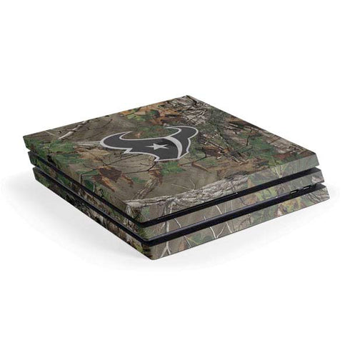 NFL Houston Texans Realtree Xtra Green Camo PlayStation PS4 Skins