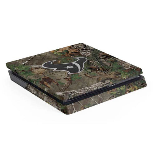 NFL Houston Texans Realtree Xtra Green Camo PlayStation PS4 Skins