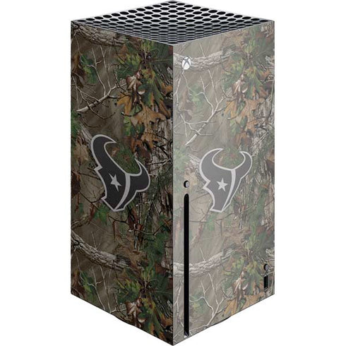 NFL Houston Texans Realtree Xtra Green Camo Xbox Series X Skins