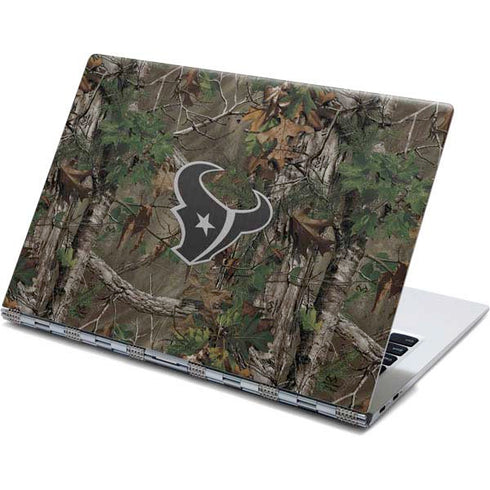 NFL Houston Texans Realtree Xtra Green Camo Yoga 910 2-in-1 14in Touch-Screen Skin