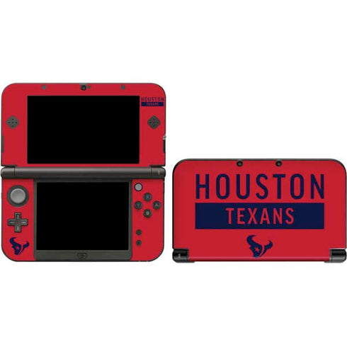NFL Houston Texans Red Performance Series Nintendo Skins