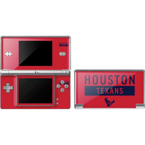 NFL Houston Texans Red Performance Series Nintendo Skins