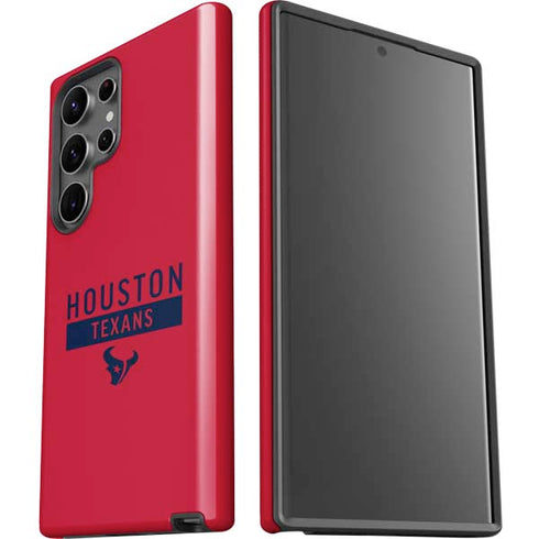 NFL Houston Texans Red Performance Series Galaxy S23 Ultra Pro Case