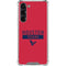 NFL Houston Texans Red Performance Series Galaxy S24 FE Clear Case