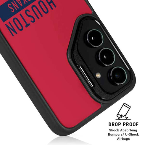NFL Houston Texans Red Performance Series Galaxy S25 Kickstand Case