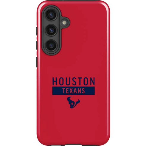 NFL Houston Texans Red Performance Series Galaxy S25 Plus Impact Case