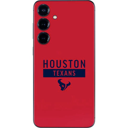 NFL Houston Texans Red Performance Series Galaxy S24 Plus Skin