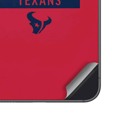 NFL Houston Texans Red Performance Series Galaxy S24 Plus Skin