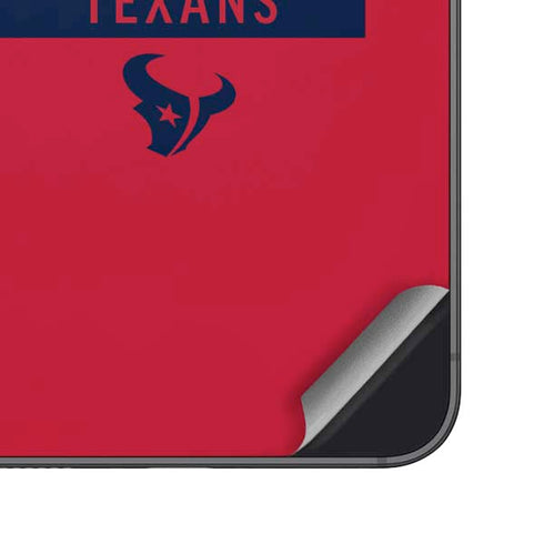 NFL Houston Texans Red Performance Series Galaxy S25 Skin