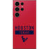 NFL Houston Texans Red Performance Series Galaxy S25 Ultra Skin