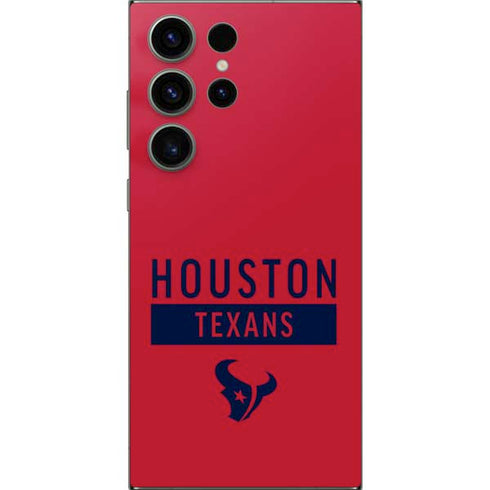NFL Houston Texans Red Performance Series Galaxy S24 Ultra Skin