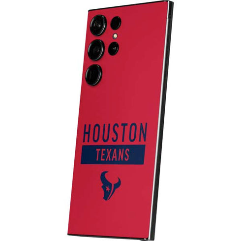 NFL Houston Texans Red Performance Series Galaxy S24 Ultra Skin
