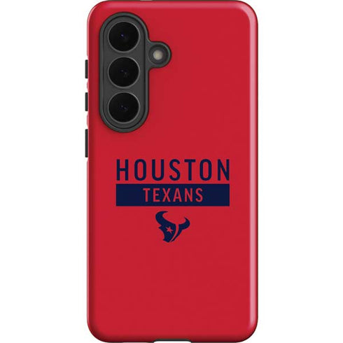 NFL Houston Texans Red Performance Series Galaxy S26 Plus Impact Case