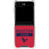 NFL Houston Texans Red Performance Series Galaxy Z Flip6 Clear Case
