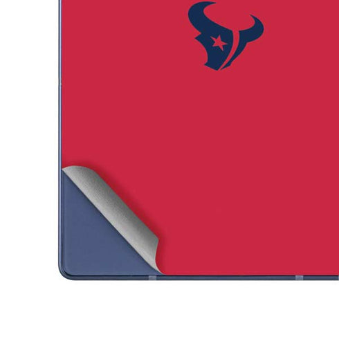 NFL Houston Texans Red Performance Series Galaxy Z Fold6 Skin