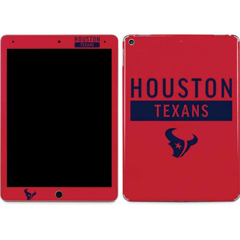 NFL Houston Texans Red Performance Series iPad Skins