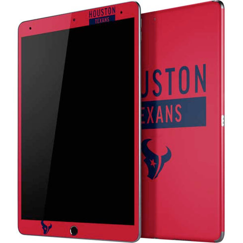 NFL Houston Texans Red Performance Series iPad Skins