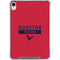 NFL Houston Texans Red Performance Series iPad 11th Gen (2025) Clear Case