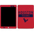 NFL Houston Texans Red Performance Series Apple iPad Skin