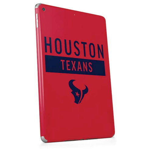 NFL Houston Texans Red Performance Series Apple iPad Skin
