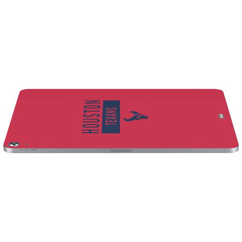 NFL Houston Texans Red Performance Series Apple iPad Air Skin