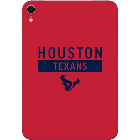 NFL Houston Texans Red Performance Series Apple iPad Mini Skin