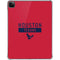 NFL Houston Texans Red Performance Series iPad Pro 11in (2024) Clear Case